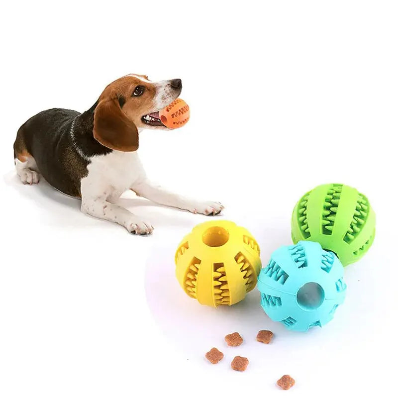 ToughTreat Ball: Chew & Clean Dog Toy