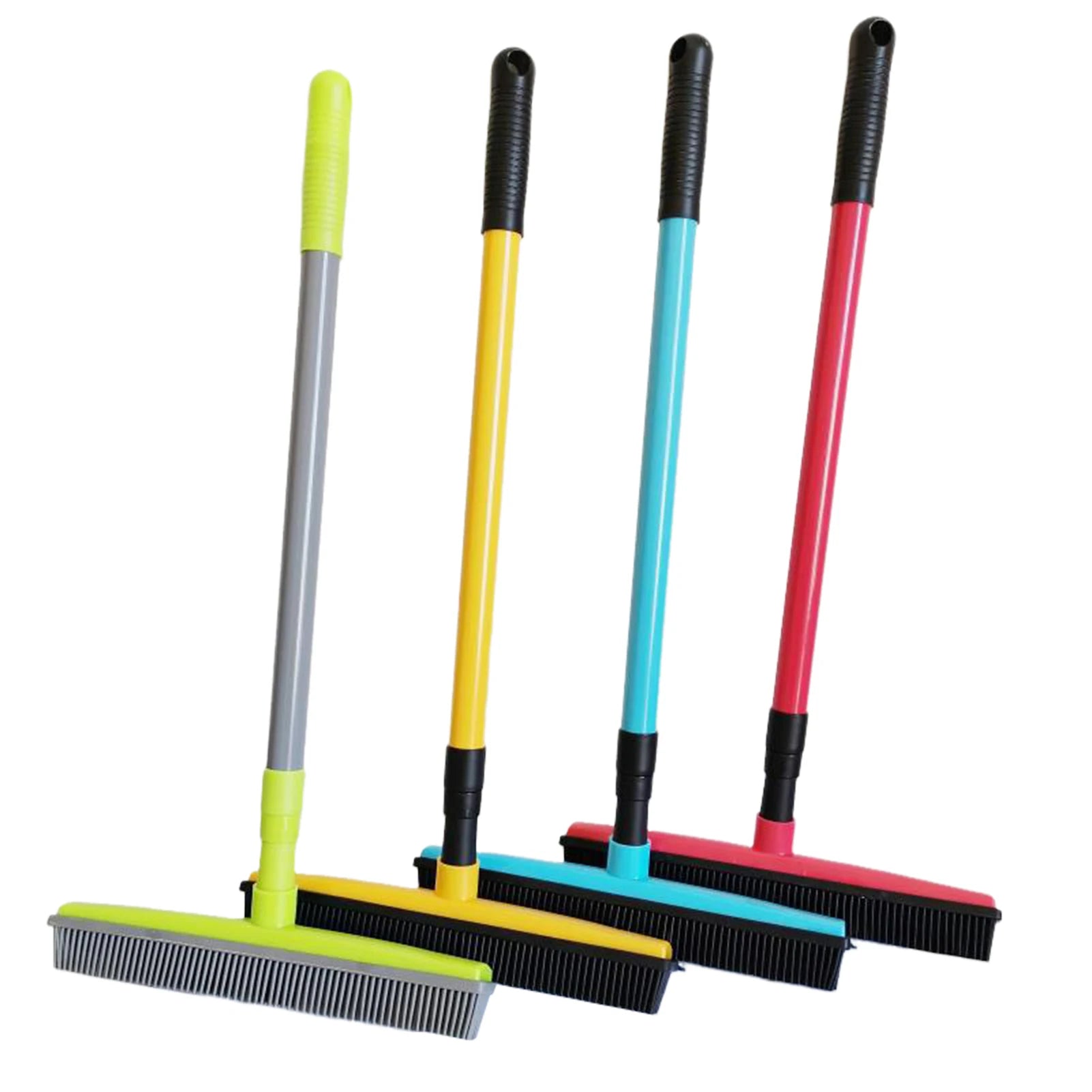 Flex Sweep Pro: Adjustable Pet Hair Rubber Broom