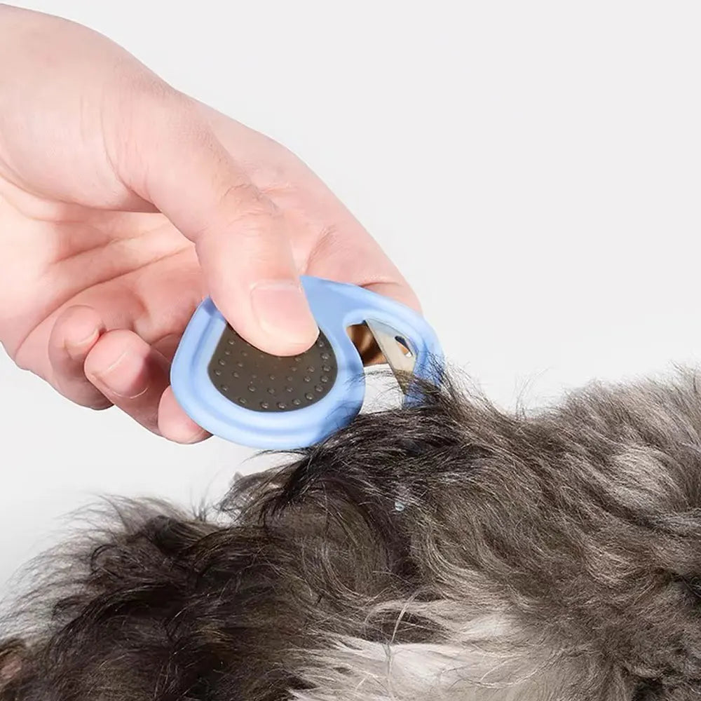 GroomMaster Pet Comb: Knot & Hair Cutter Brush