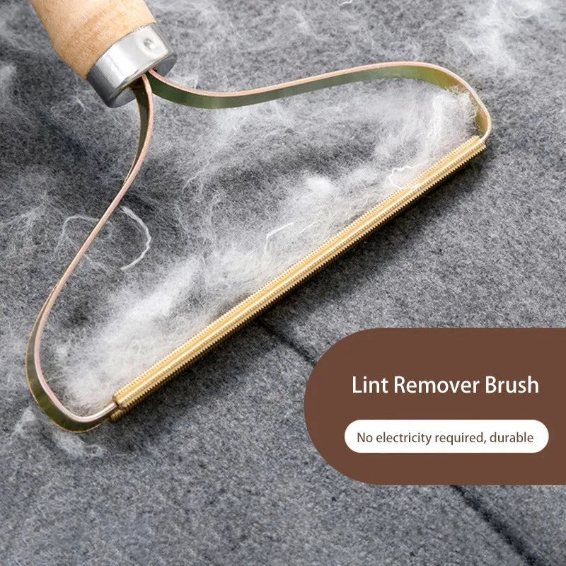 Portable Pet Hair & Lint Remover Brush